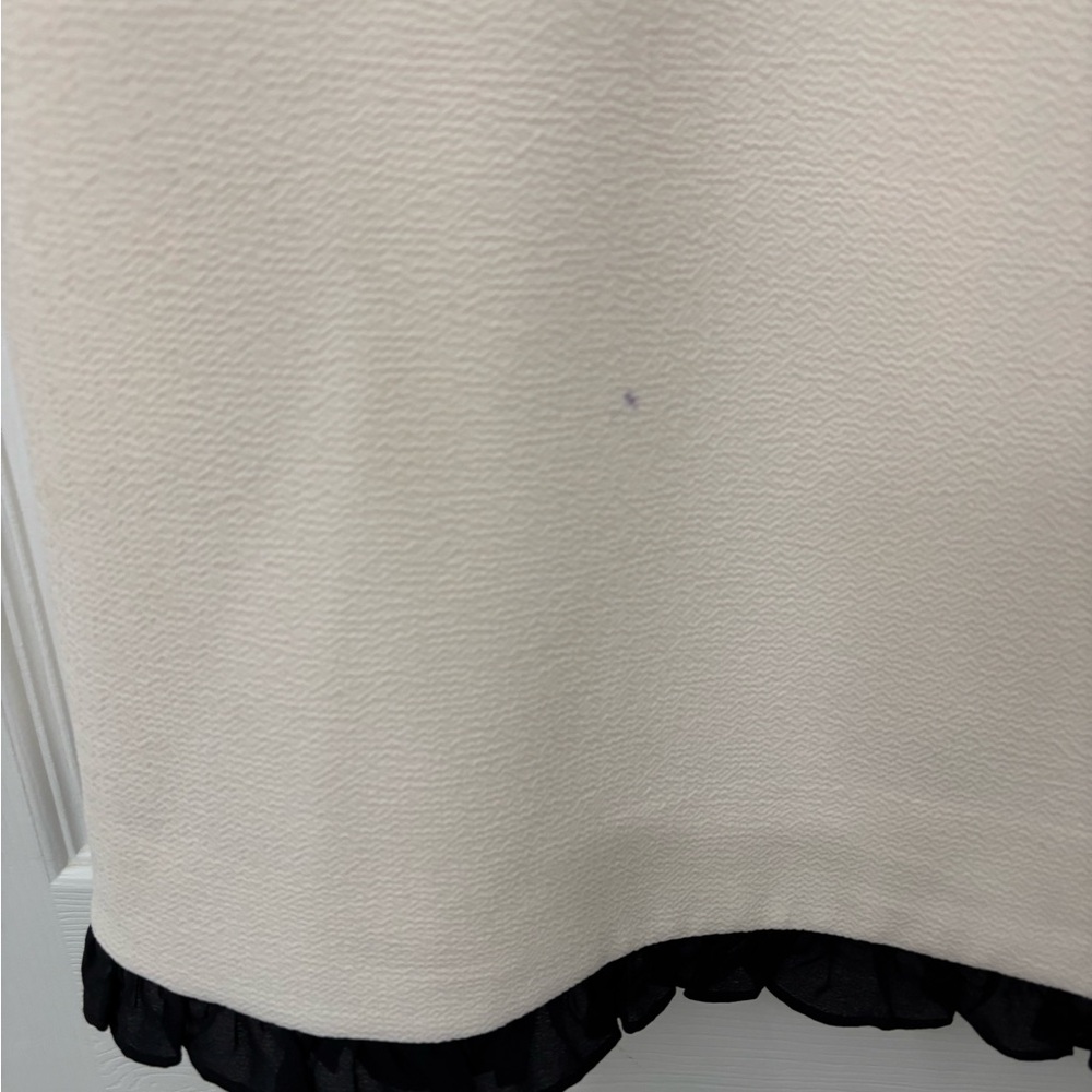 J. Crew Cream and Black Sleeveless Dress - Picture 2 of 8